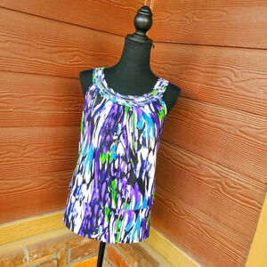 Speechless Women's Size Medium Multicolored Tank Top
